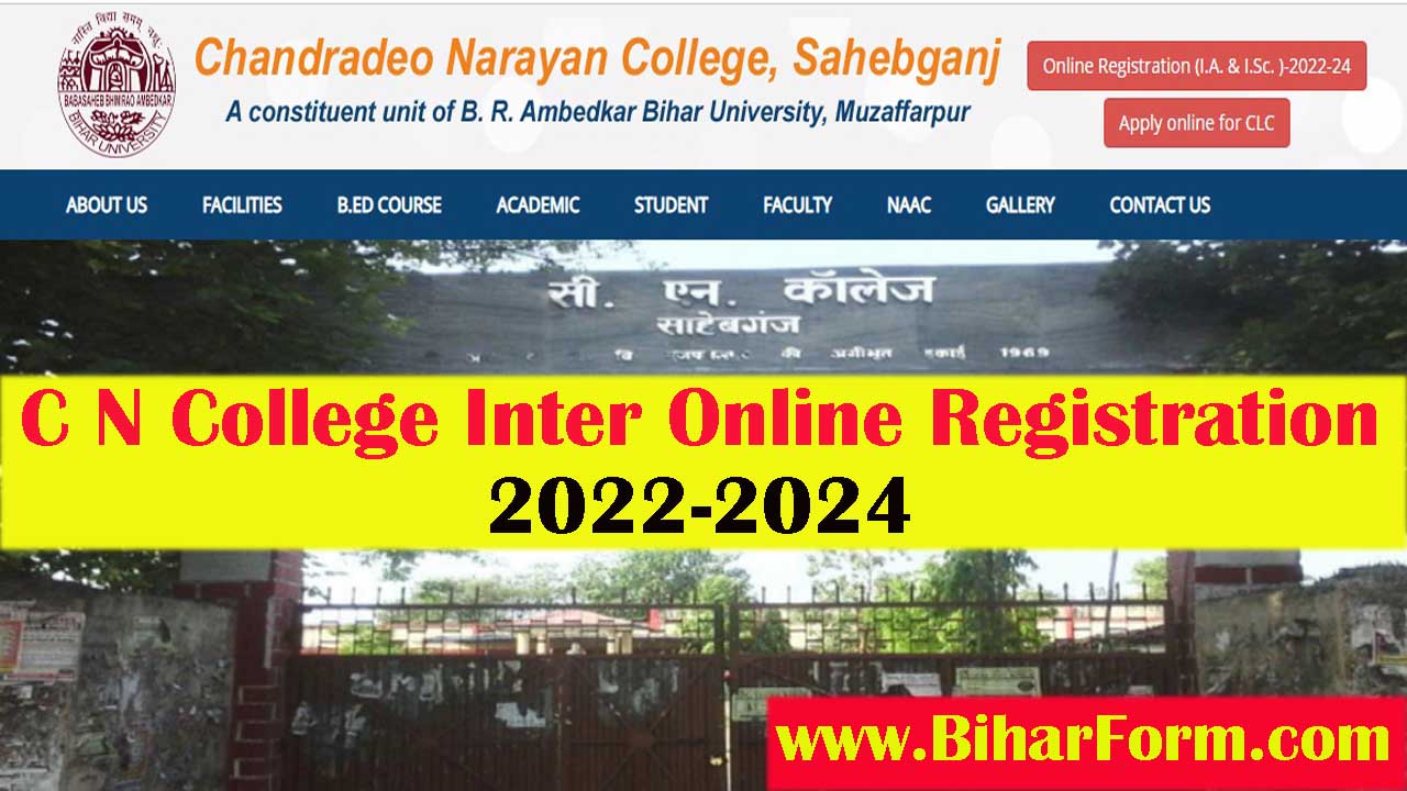 C N College Inter Online Registration