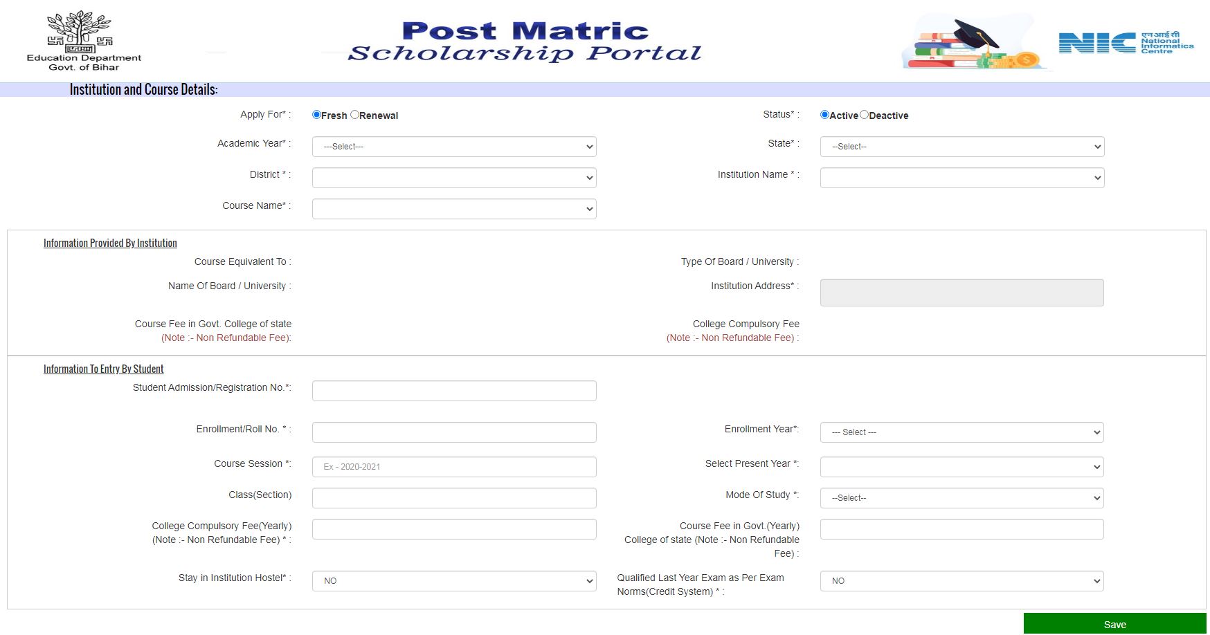 Bihar Post Matric Scholarship 2023, Online Apply Bc, Ebc