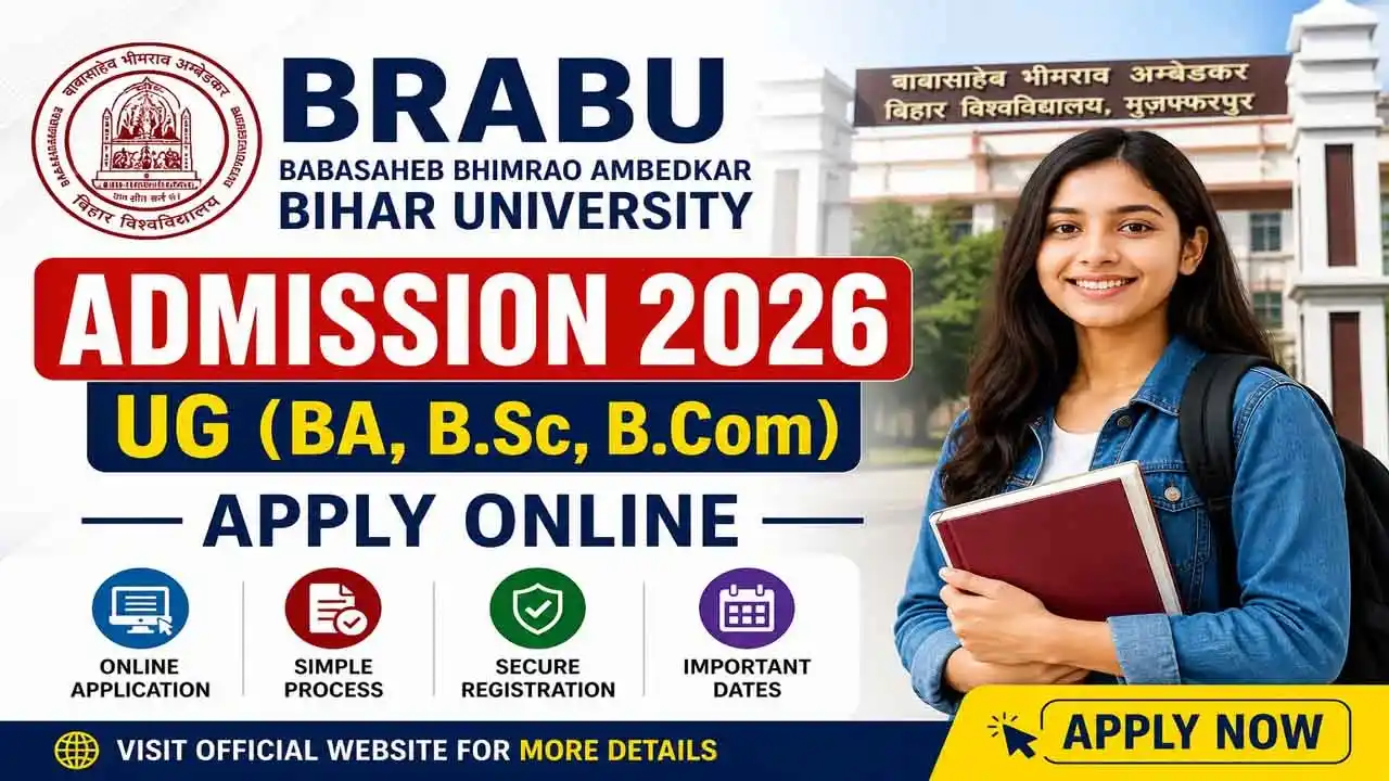Bihar BRABU Admission 2026 UG Apply Online