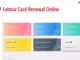 Labour Card Renewal
