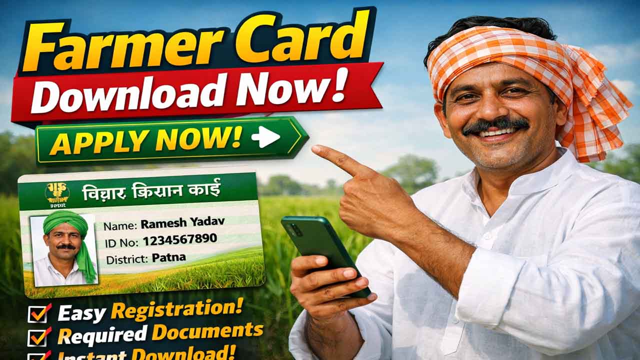 Farmer Card Download Bihar, Registration, Documents